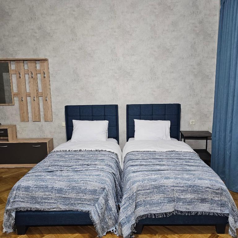 Postel nebo postele na pokoji v ubytování Memory basket