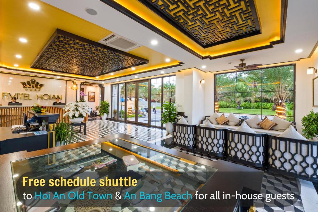 an old town an bang beach for all um house guests at Fivitel Hoi An Hotel in Hoi An