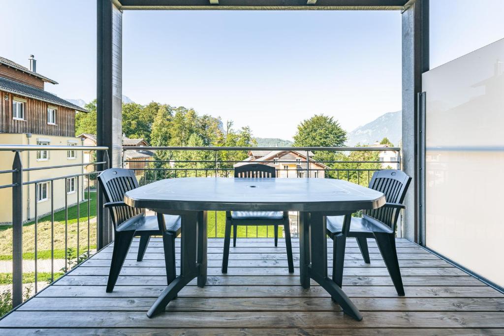 Balkón nebo terasa v ubytování Swiss Holiday Park Resort