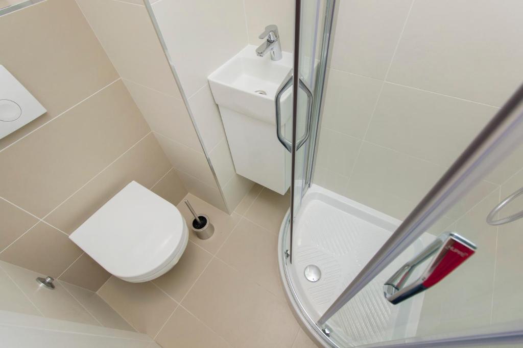 Koupelna v ubytování Apartnent Zorka1