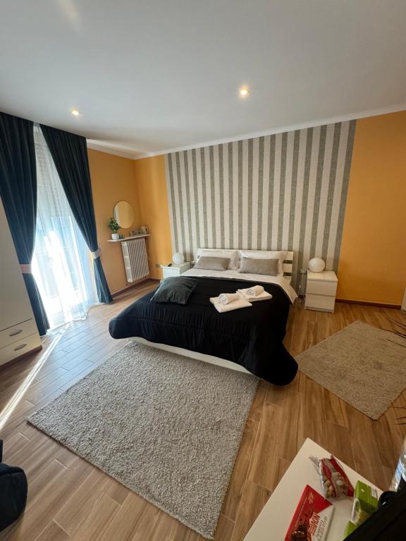 Postel nebo postele na pokoji v ubytování Casina Dei Marsi