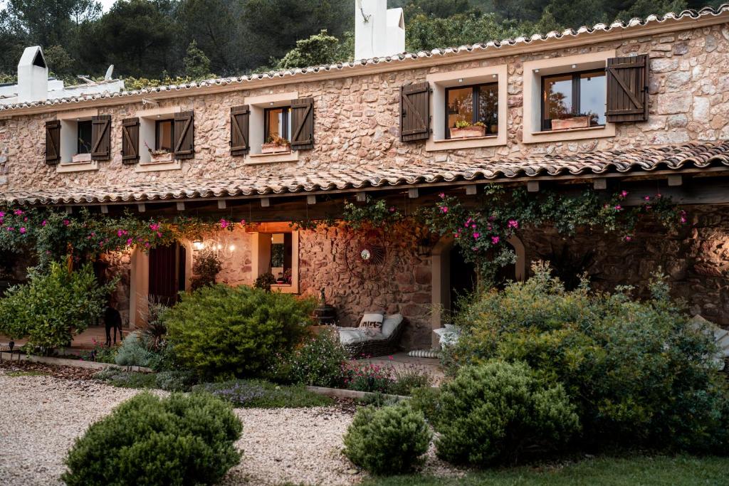 Κήπος έξω από το La Masia Alt Penedès