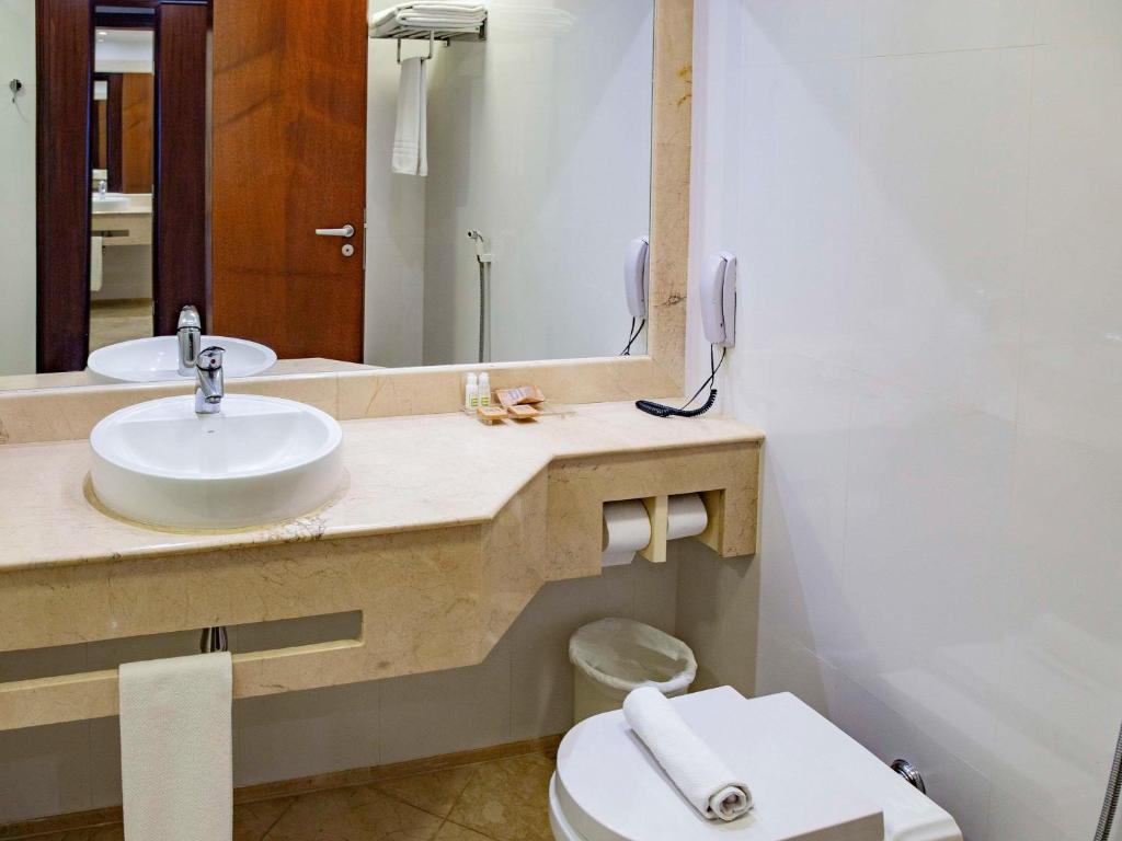 Koupelna v ubytování Mercure Uberlândia Plaza Shopping