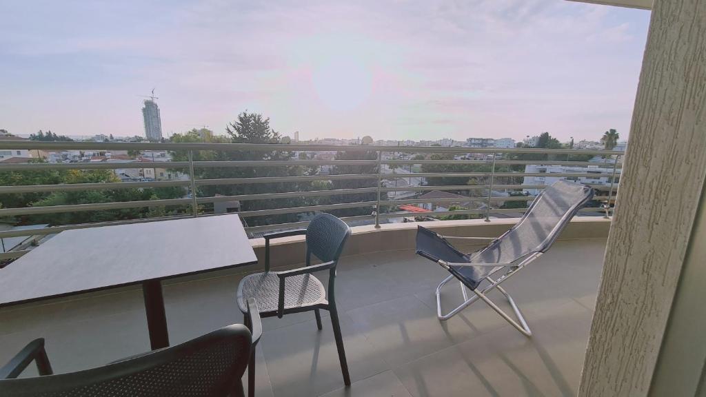 Balkón nebo terasa v ubytování STAY Mystique City Penthouse