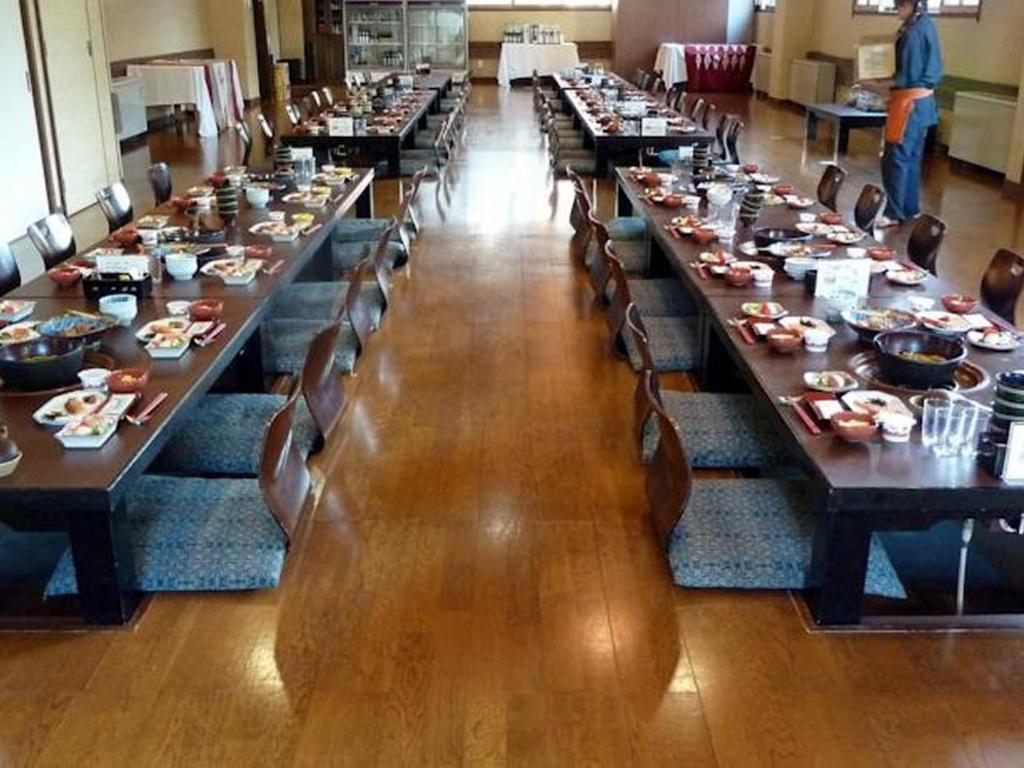 Restaurace v ubytování Hotel Yume-no-yu