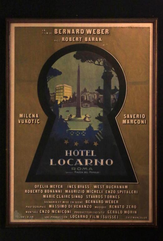 Certifikát, hodnocení, plakát nebo jiný dokument vystavený v ubytování Hotel Locarno