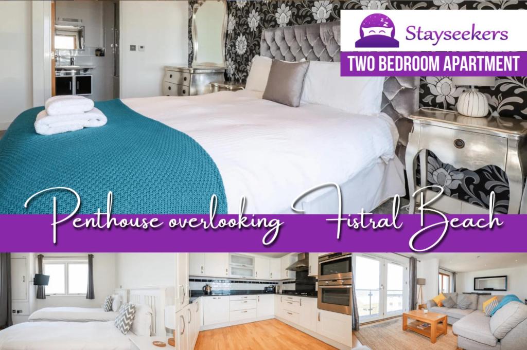 Fotografie z fotogalerie ubytování 2 Bed Penthouse apartment overlooking Fistral Beach - STAYSEEKERS v destinaci Newquay