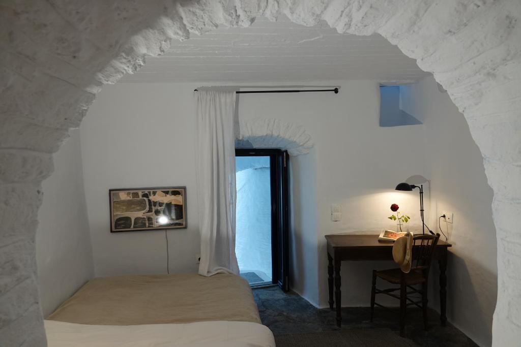 Postel nebo postele na pokoji v ubytování PANO Apartment