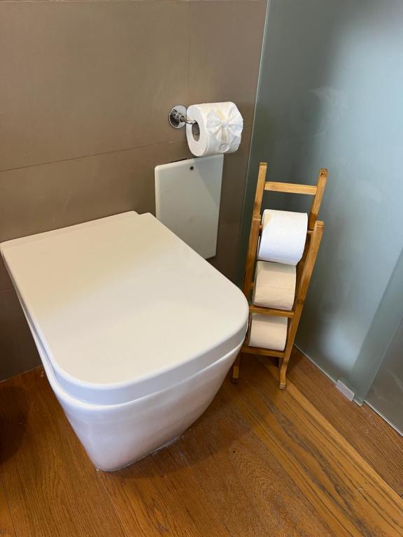 Koupelna v ubytování Terrazza Vanvitelli