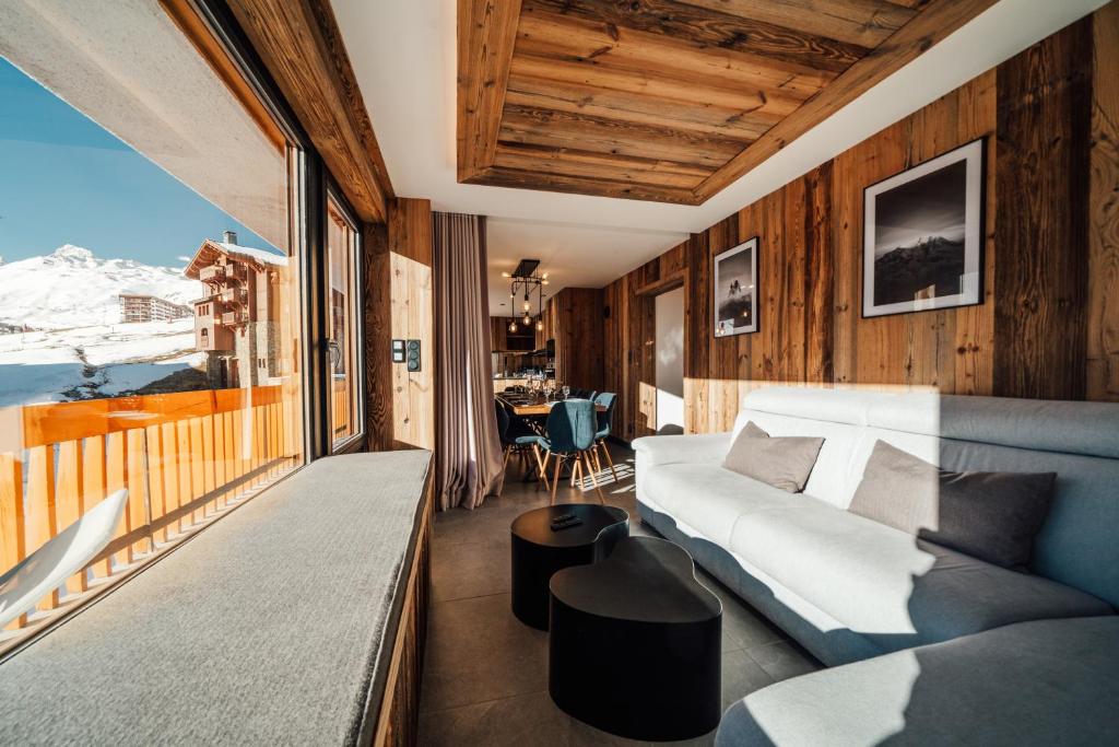 Posezení v ubytování Appartement Pixel by ExplorHome