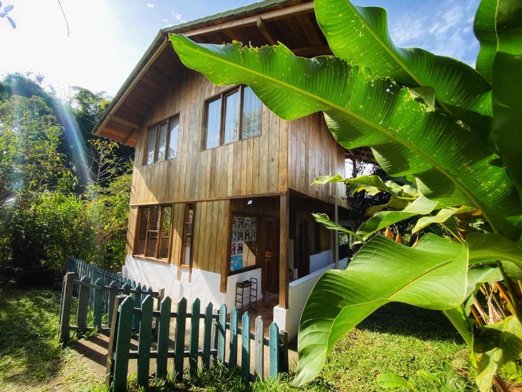 Zahrada ubytování Inti Mindo Hostel