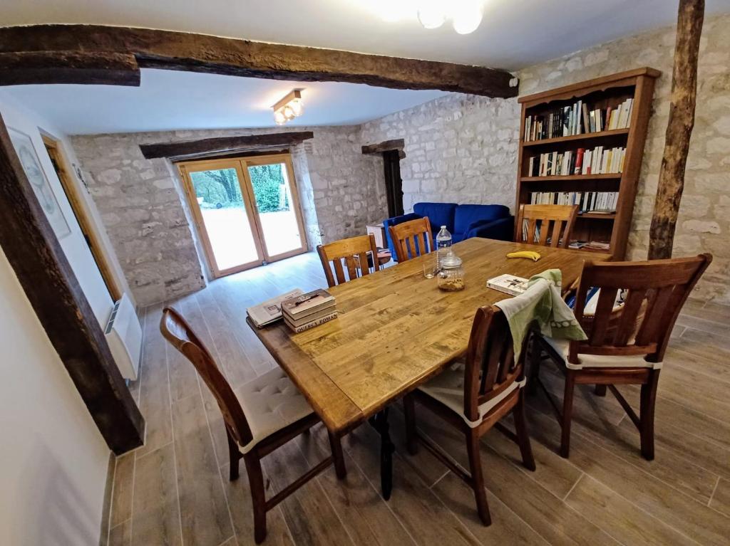 Knižnica v ubytovaní bed & breakfast