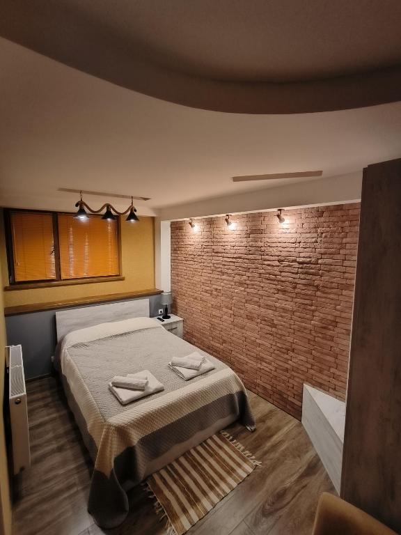 Postel nebo postele na pokoji v ubytování guest house Calma