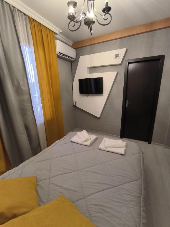 Postel nebo postele na pokoji v ubytování guest house Calma