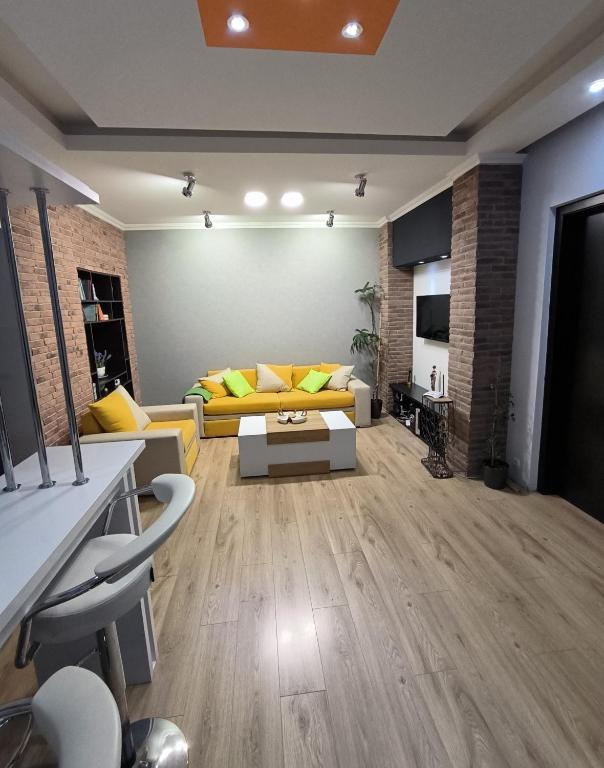 TV a/nebo společenská místnost v ubytování guest house Calma
