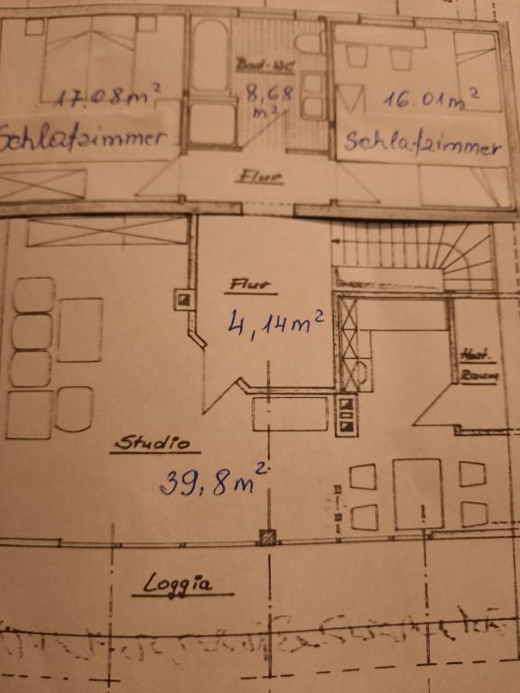 Κάτοψη του Ferienwohnung Virginija