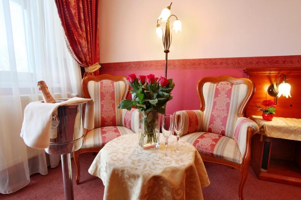 Posezení v ubytování Grand Hotel Residence - Boutique Hotel