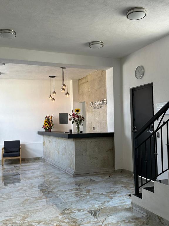 Vstupní hala nebo recepce v ubytování DUNAMIS HOTEL