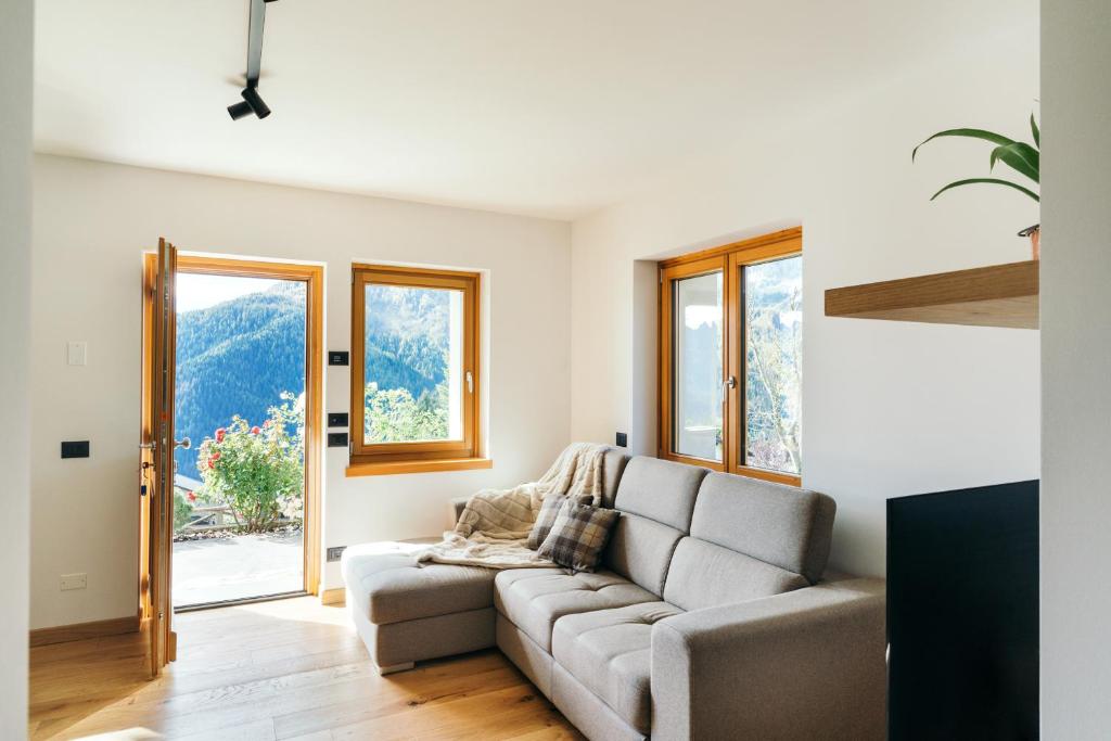 Posezení v ubytování Chalet M