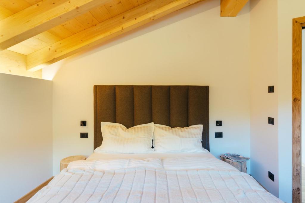 Postel nebo postele na pokoji v ubytování Chalet M