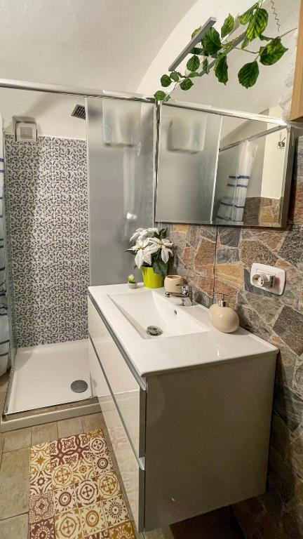 Kúpeľňa v ubytovaní Ursino holiday apartment