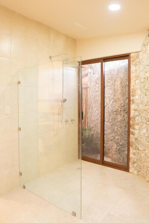 Koupelna v ubytování Casa Cactus Buenavista