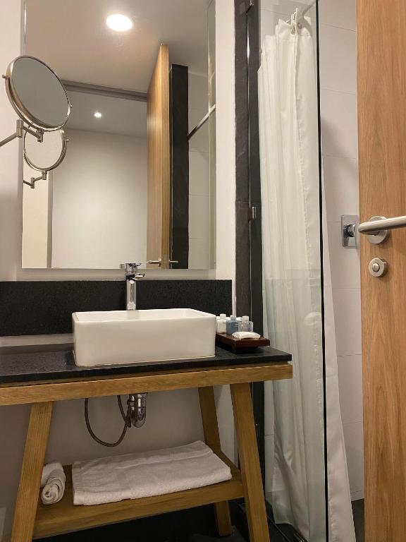Koupelna v ubytování B's Suites Mérida