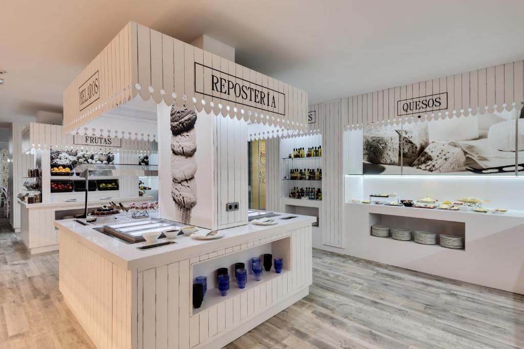 a retail store with a lot of products on display at Barceló Teguise Beach - Adults Only in Costa Teguise