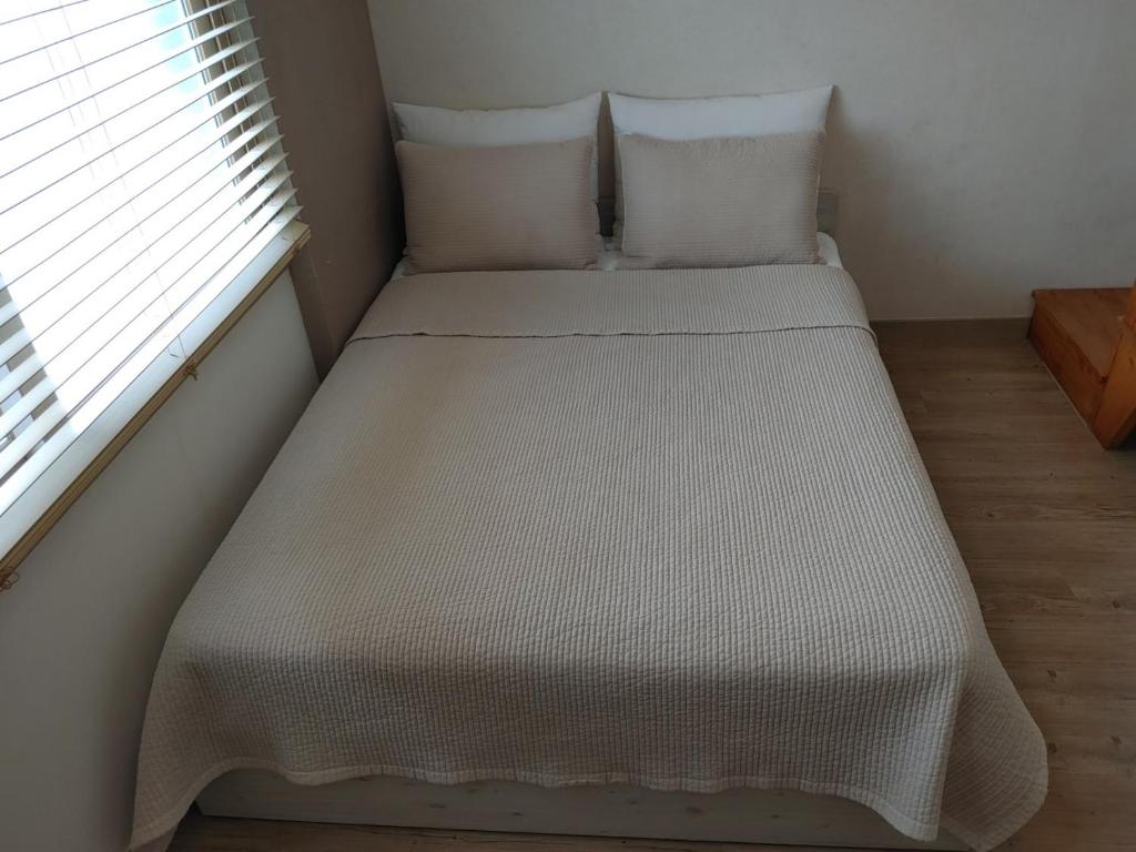 Postel nebo postele na pokoji v ubytování Moon Forest Guesthouse