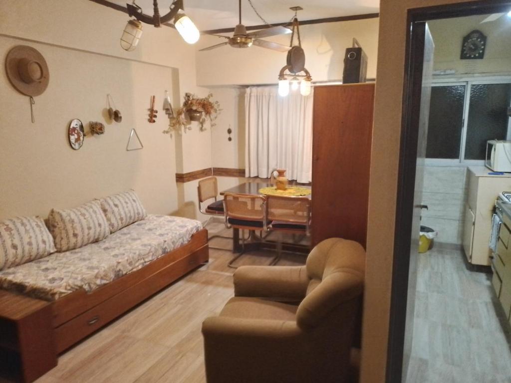 Posezení v ubytování Departamento Edificio Arenas, Miramar