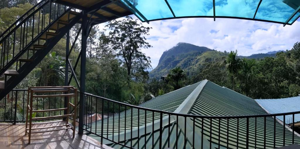 Nespecifikovaný výhled na hory nebo výhled na hory při pohledu z bed and breakfast