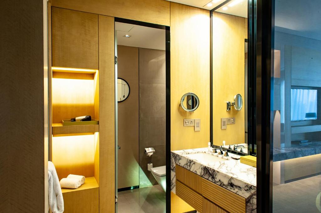 Koupelna v ubytování Hyatt Regency Tianjin East