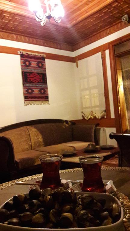 Posezení v ubytování Demirkapi Konak Hotel