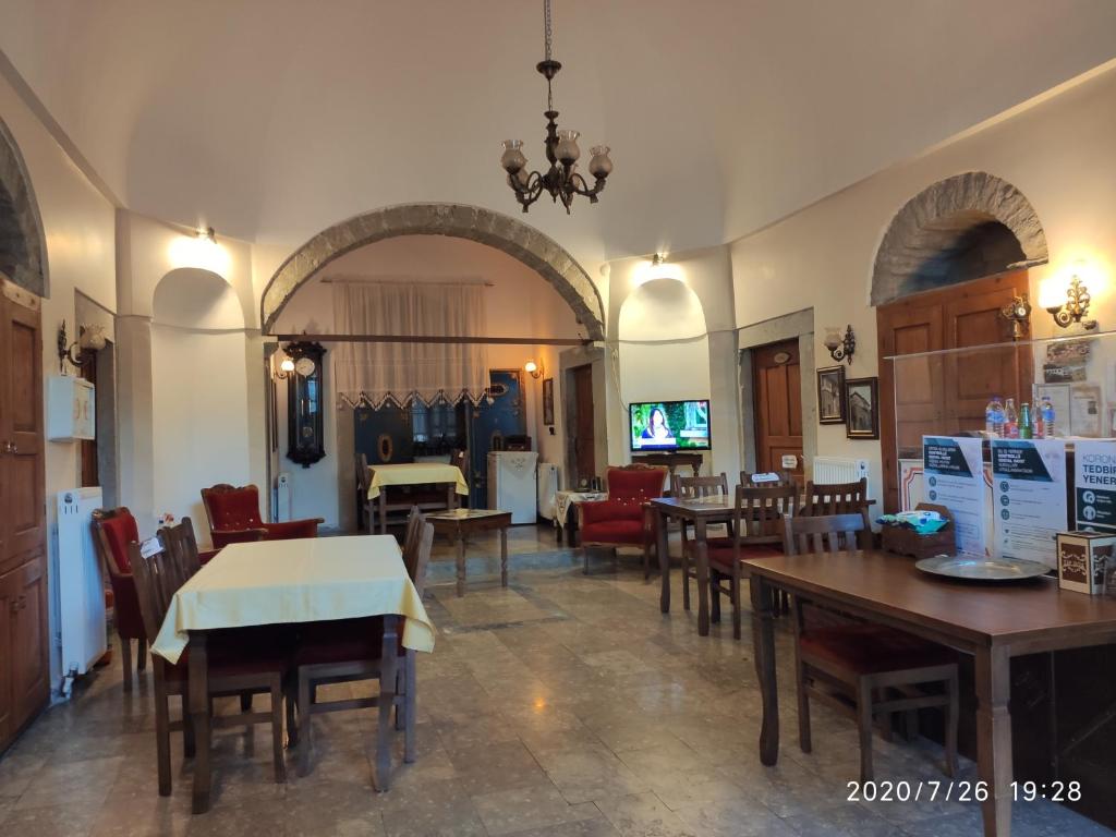Posezení v ubytování Demirkapi Konak Hotel