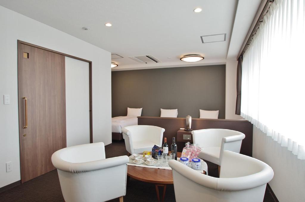 Posezení v ubytování Bande Hotel Osaka