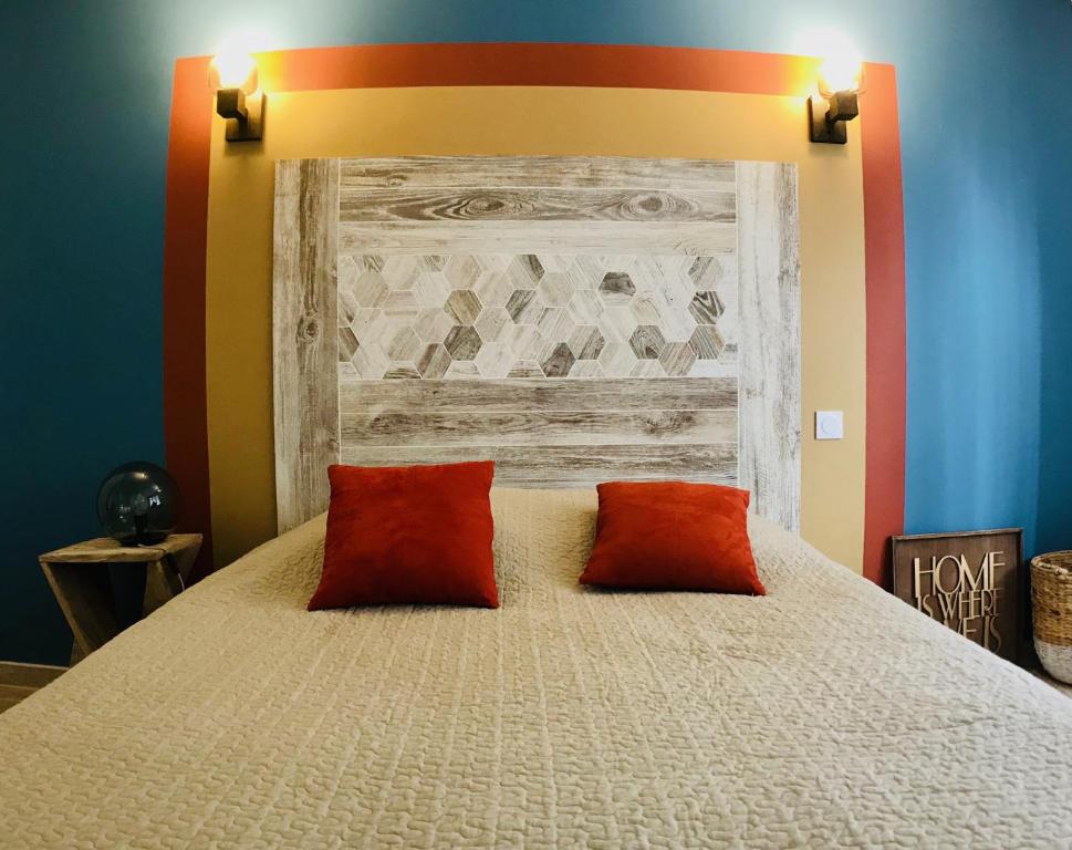 Postel nebo postele na pokoji v ubytování Appartements Cabiscol