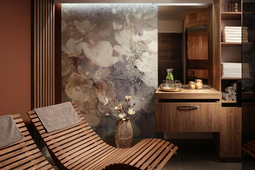 Posezení v ubytování Boutique Hotel Saxonia