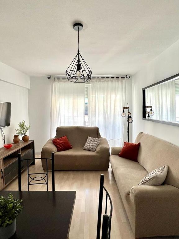A seating area at Apartamento en Centro - Vial