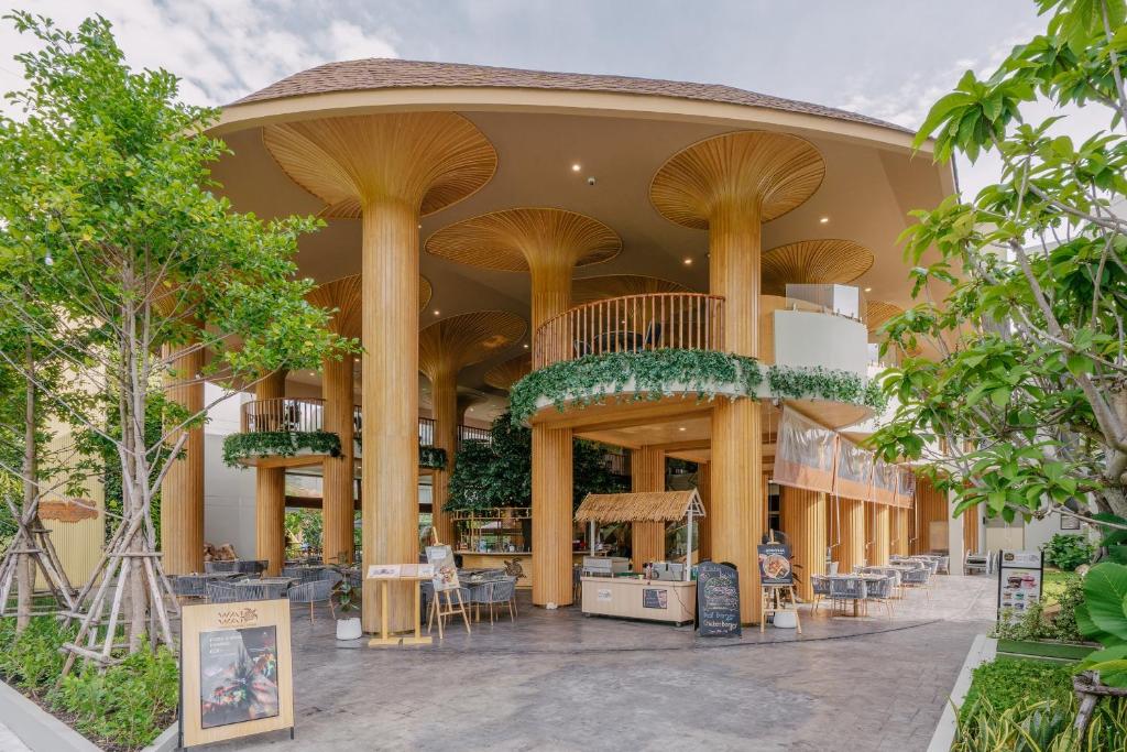 Budova, kde se hotel nachází