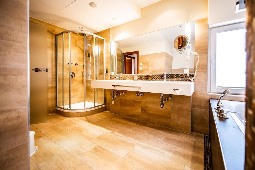 Koupelna v ubytování Seehotel Süd by S4Y