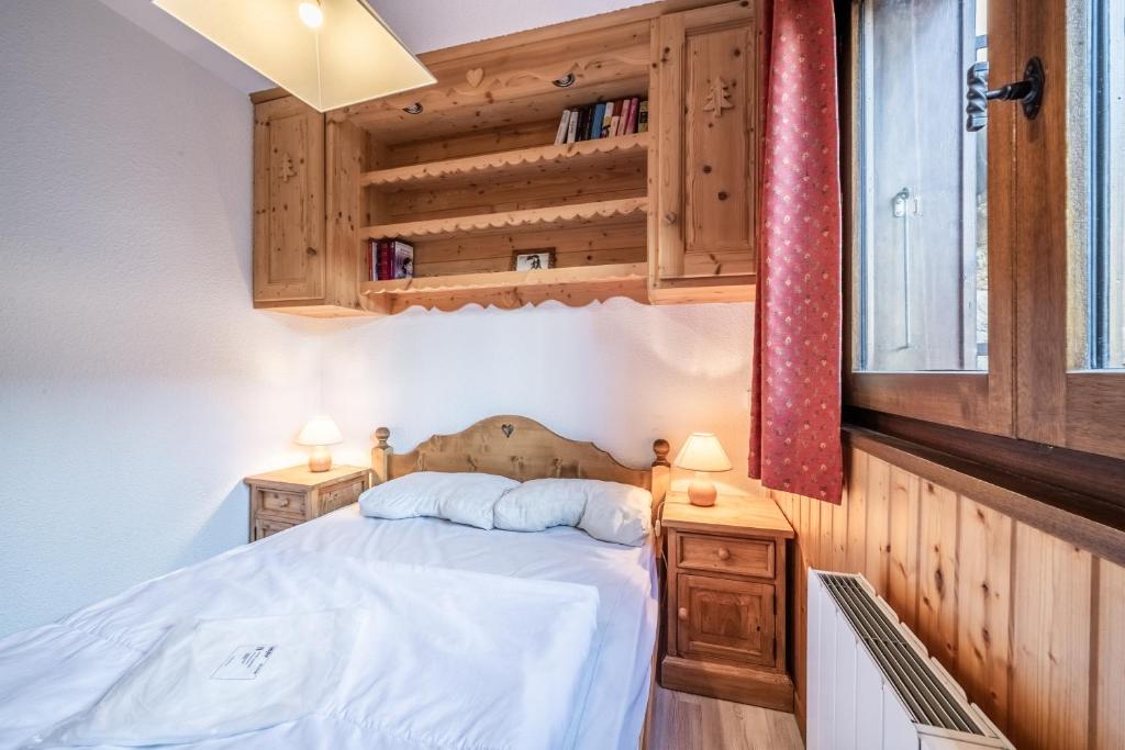 Postel nebo postele na pokoji v ubytování Appartement T3 Chatel