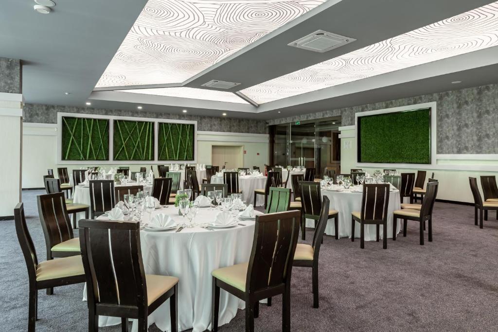 Restaurace v ubytování Grand Hotel Riga
