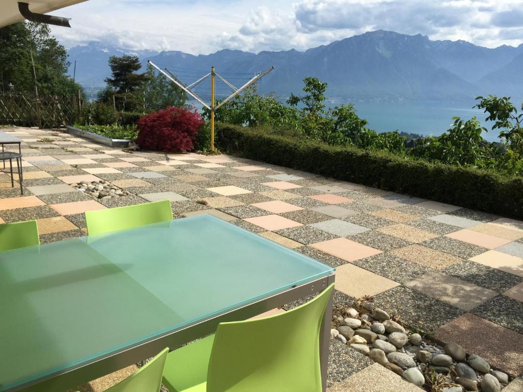 Nespecifikovaný výhled na hory nebo výhled na hory při pohledu z bed and breakfast