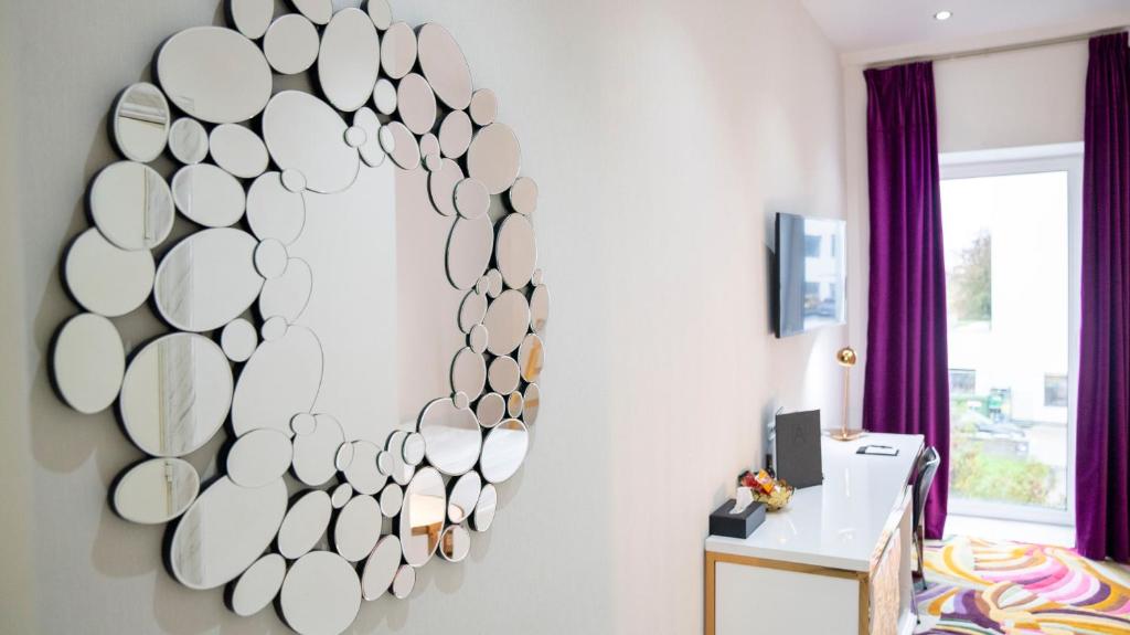 TV a/nebo společenská místnost v ubytování A Hotels Glostrup