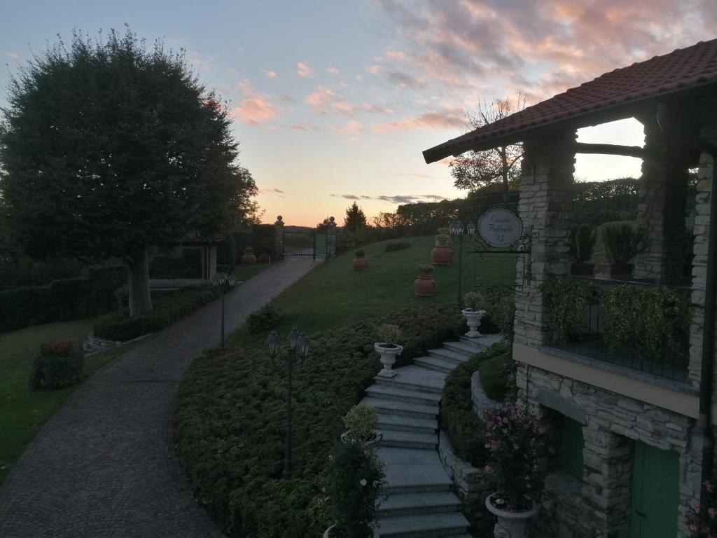 Zahrada ubytování Casale Raffaello B&B Como