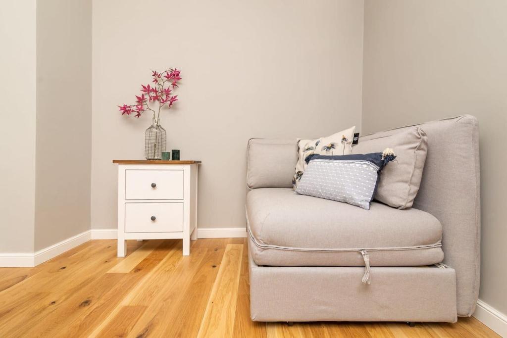 Posedenie v ubytovaní Plac Zamkowy - Aura Apartment by Noclegi Renters