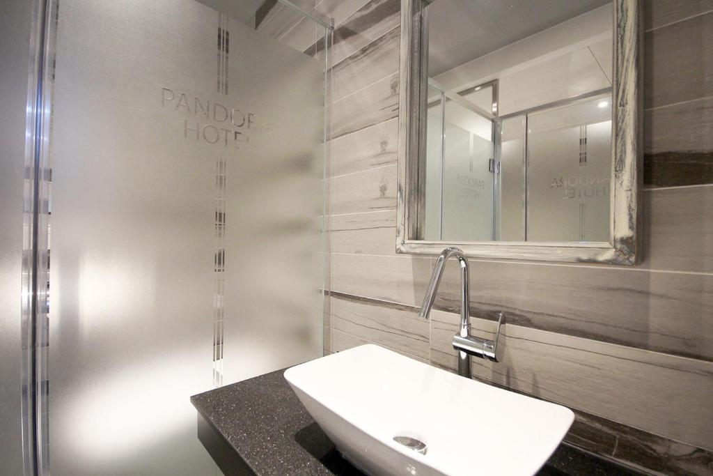 Koupelna v ubytování Ulsan Samsan Pandora Hotel