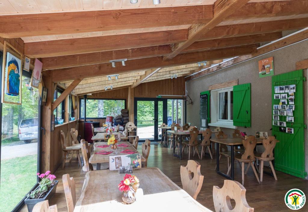 Restaurace v ubytování Auberge La Soulan