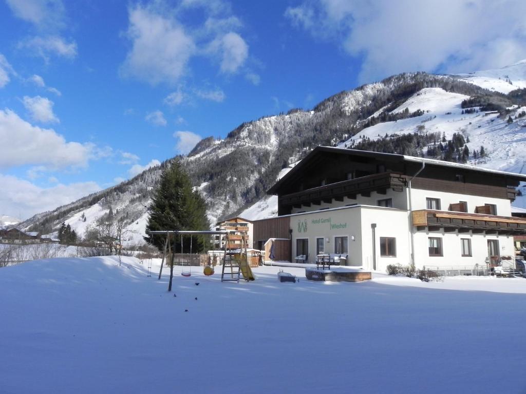 Hotel Garni Wieshof v zimě