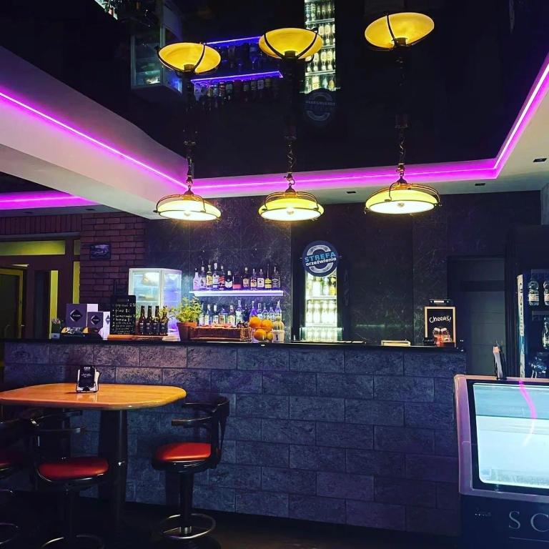 Lounge alebo bar v ubytovaní Dom Gościnny Gerus